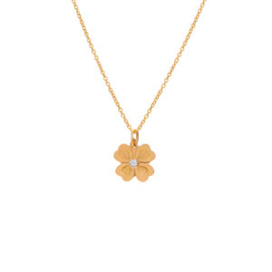 Colar Ouro com Diamante. Ref: JP0833