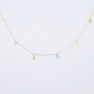 Choker Estrelas. Ref:123373A